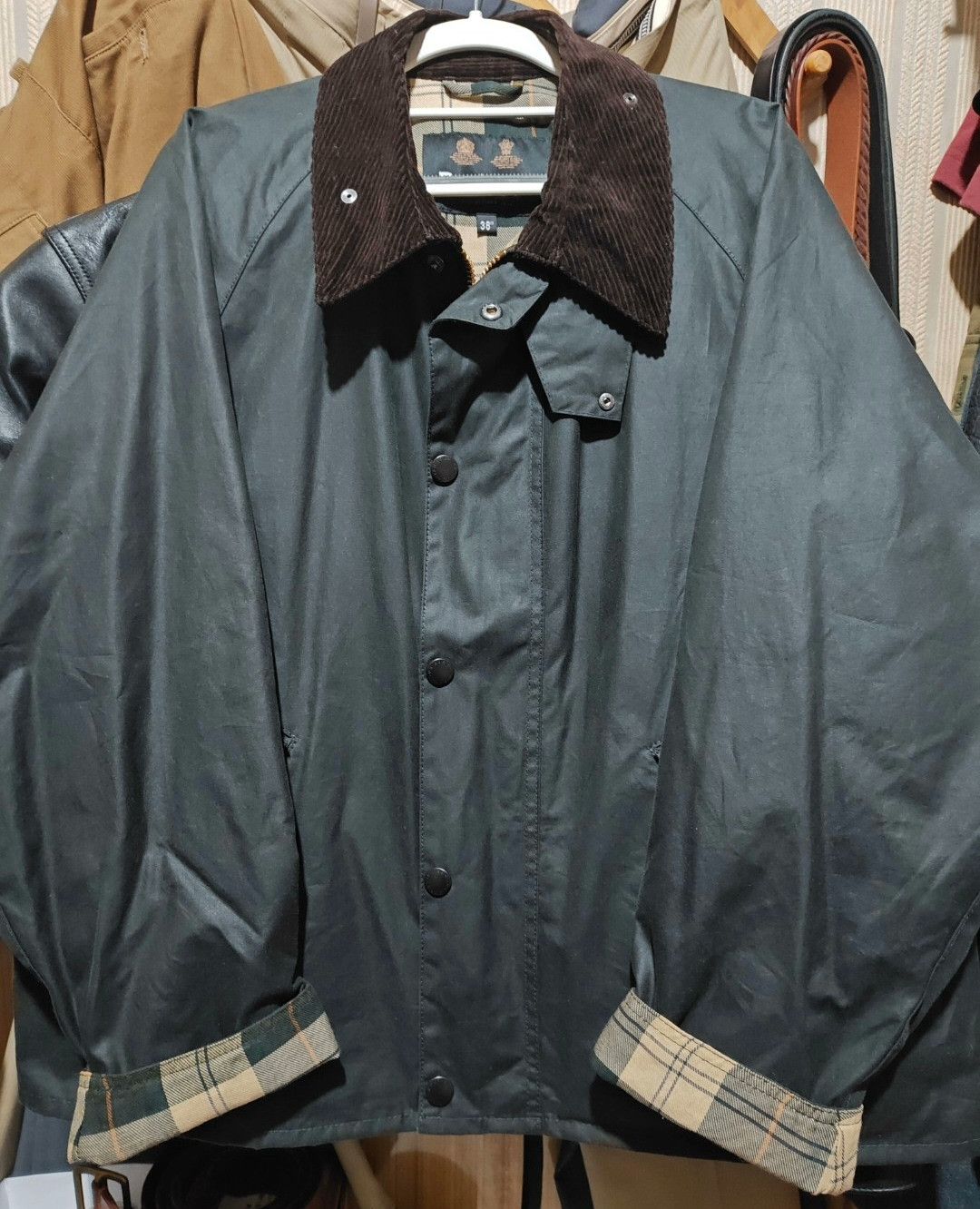 Barbour Barbour OS Transport APAC Wax Jacket Size US M / EU 48-50 / 2 - 1 Thumbnail