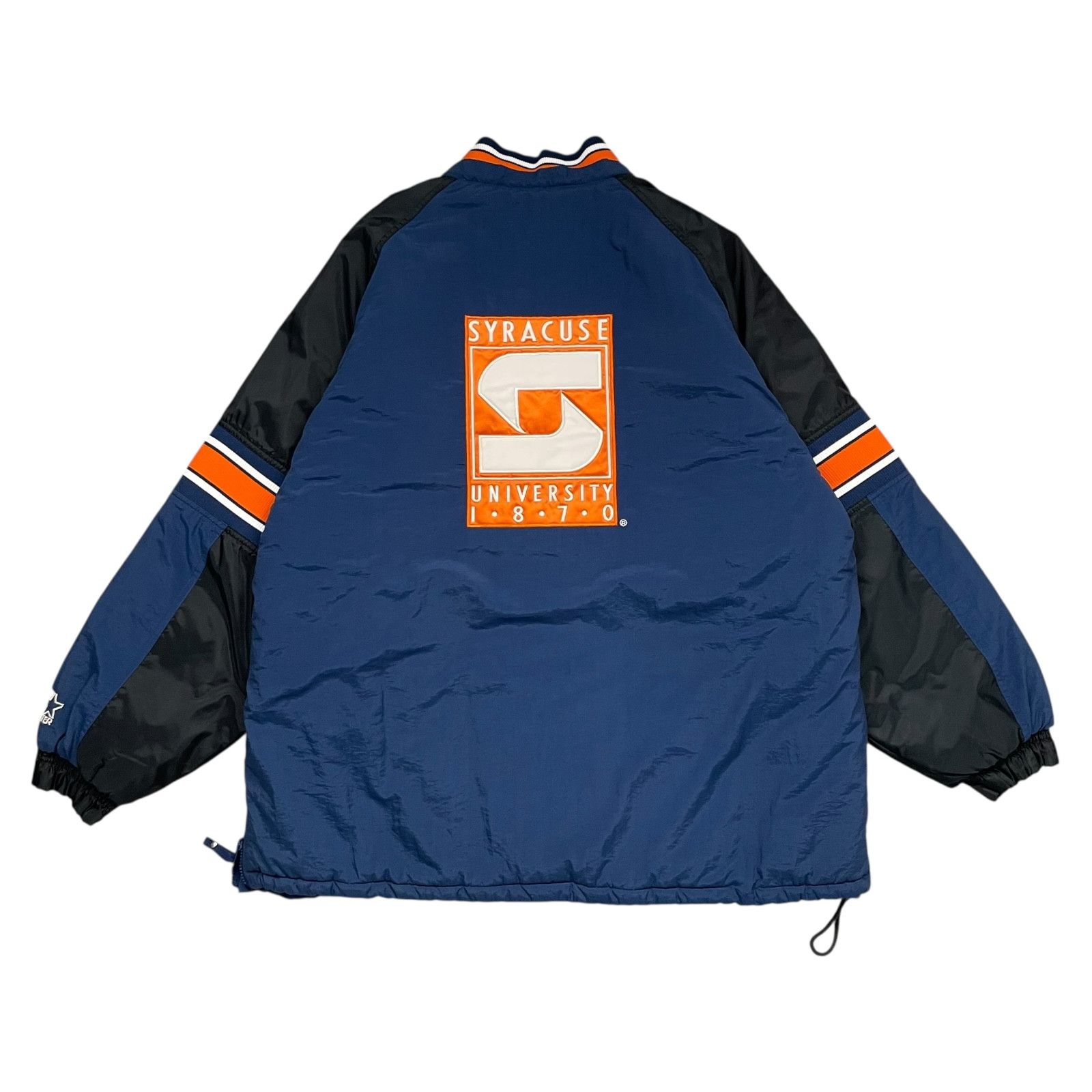 NCAA VTG 90s SYRACUSE ORANGE UNIVERSITY STARTER PUFFER JACKET Size US XXL / EU 58 / 5 - 1 Thumbnail