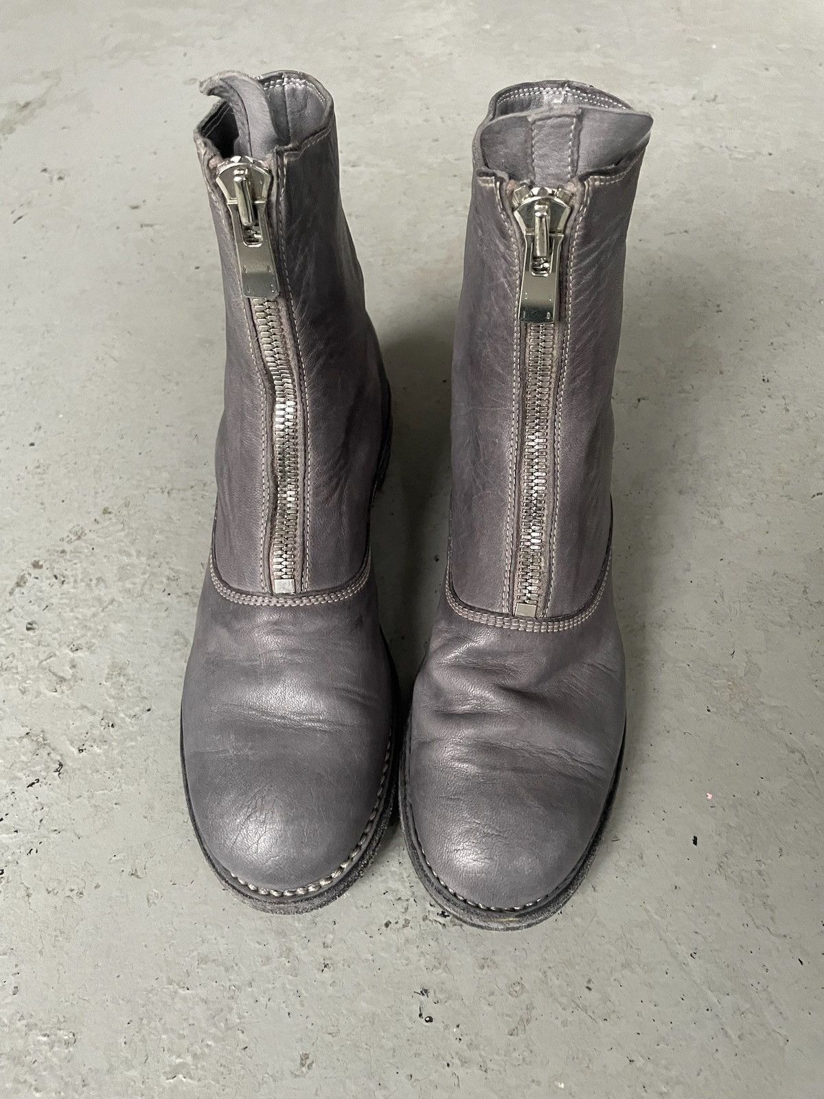 Guidi Guidi 210W Soft Horse Leather Front Zip Boots Size US 7.5 / IT 37.5 - 3 Thumbnail