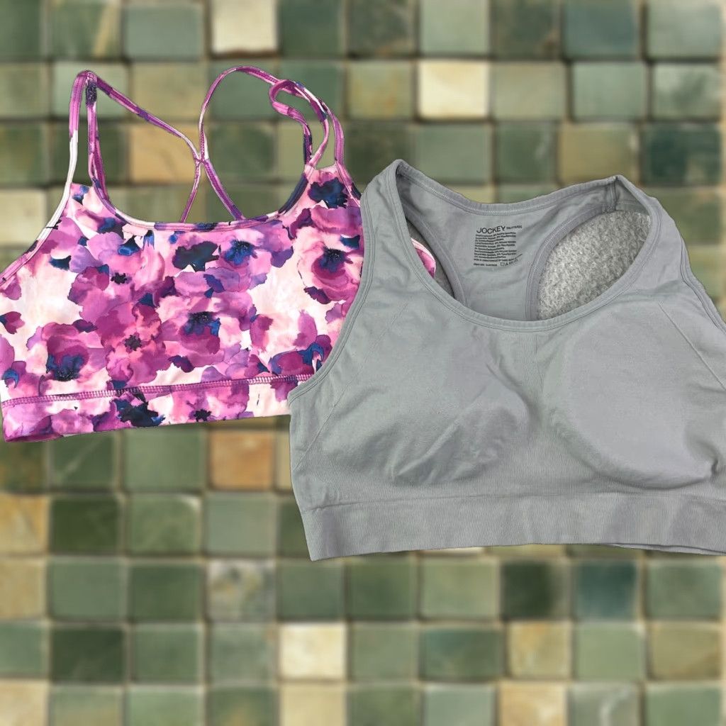 Jockey Jockey Giam Sports Bra LOT of 2 Women XXL Sportswear Size ONE SIZE - 1 Thumbnail