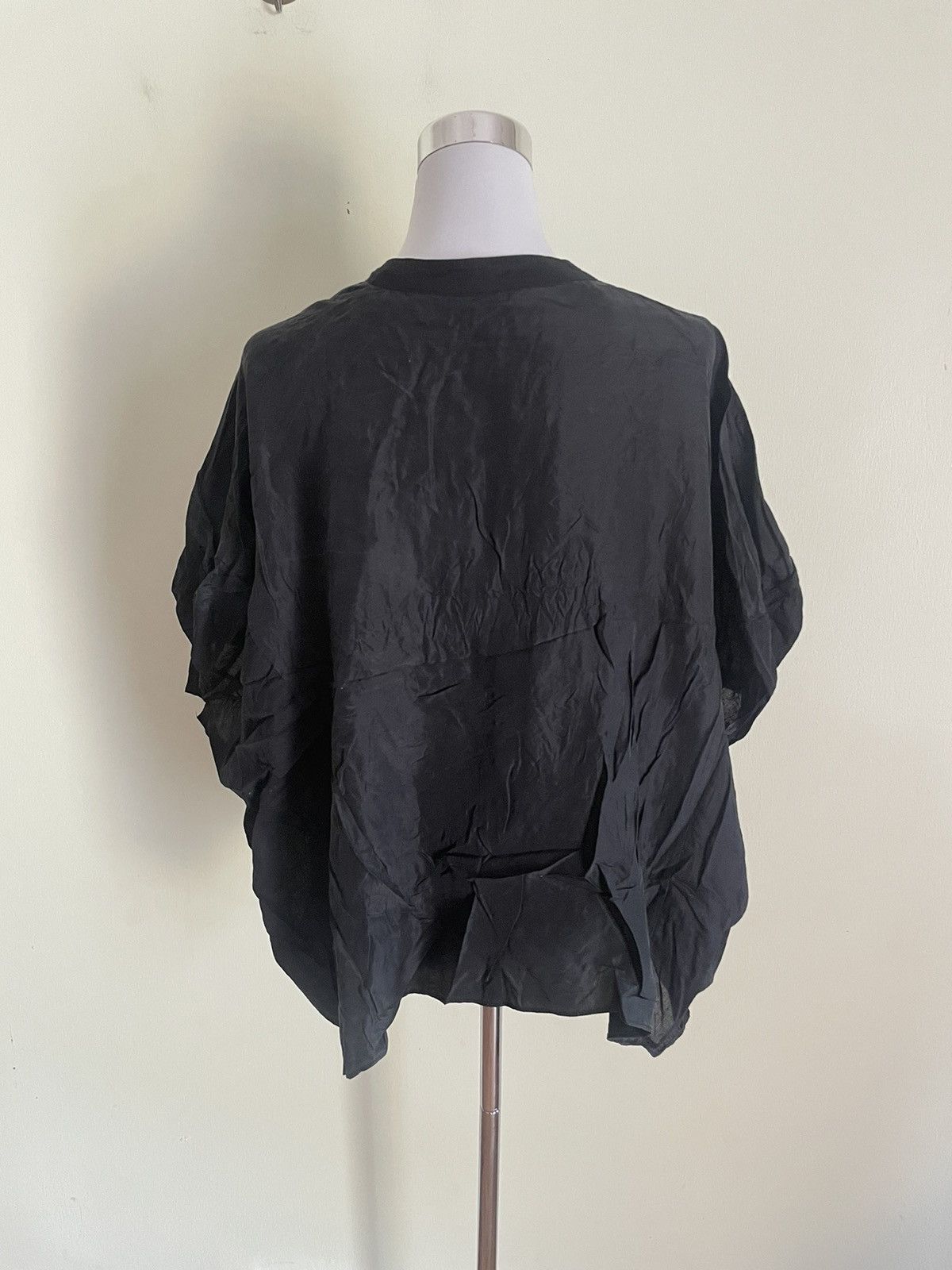 Issey Miyake × Japanese Brand × Tsumori Chisato Tsumori Chisato Black Blouse Size M / US 6-8 / IT 42-44 - 2 Thumbnail