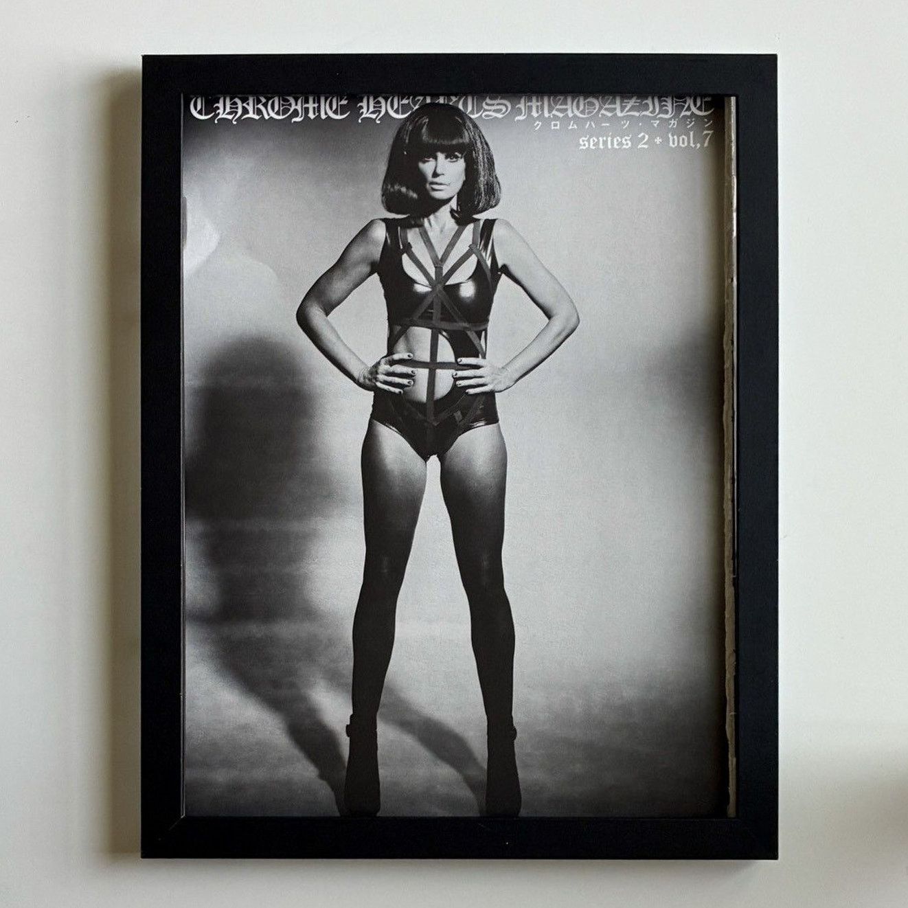 Chrome Hearts × Japanese Brand × Vintage Chrome Hearts cover 9x11 Framed poster Size ONE SIZE - 1 Thumbnail