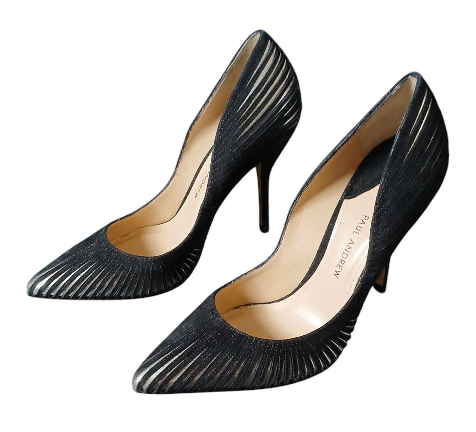 Paul Andrew Paul Andrew Columbus Suede Stiletto Heel Pumps 36 / US 6 Size US 6 / IT 36 - 1 Thumbnail