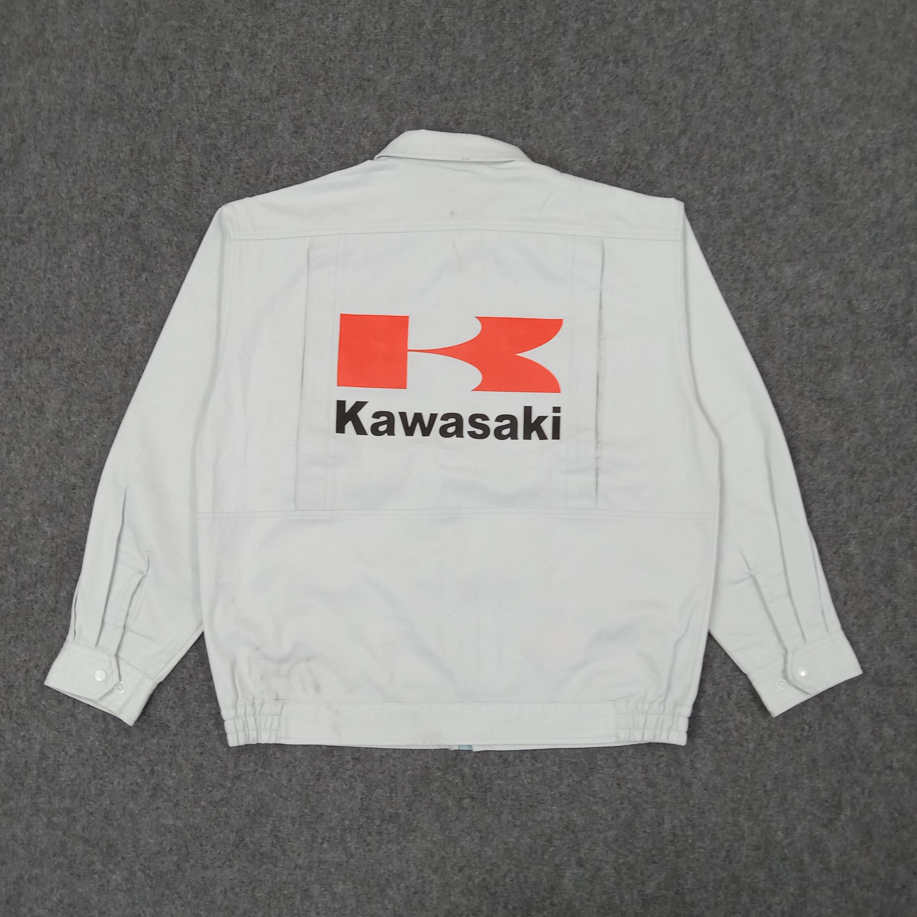 Other Kawasaki Japanese Motorsports Racing Custom Jacket Size US L / EU 52-54 / 3 - 1 Thumbnail