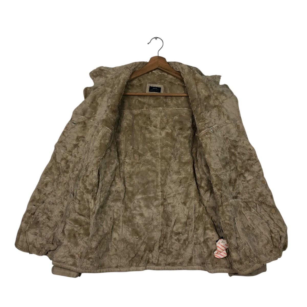 Vintage 🔥VINTAGE LEATHER JACKET BLANKET FUR BAILEY ISSEY MIYAKE Size US M / EU 48-50 / 2 - 15 Thumbnail