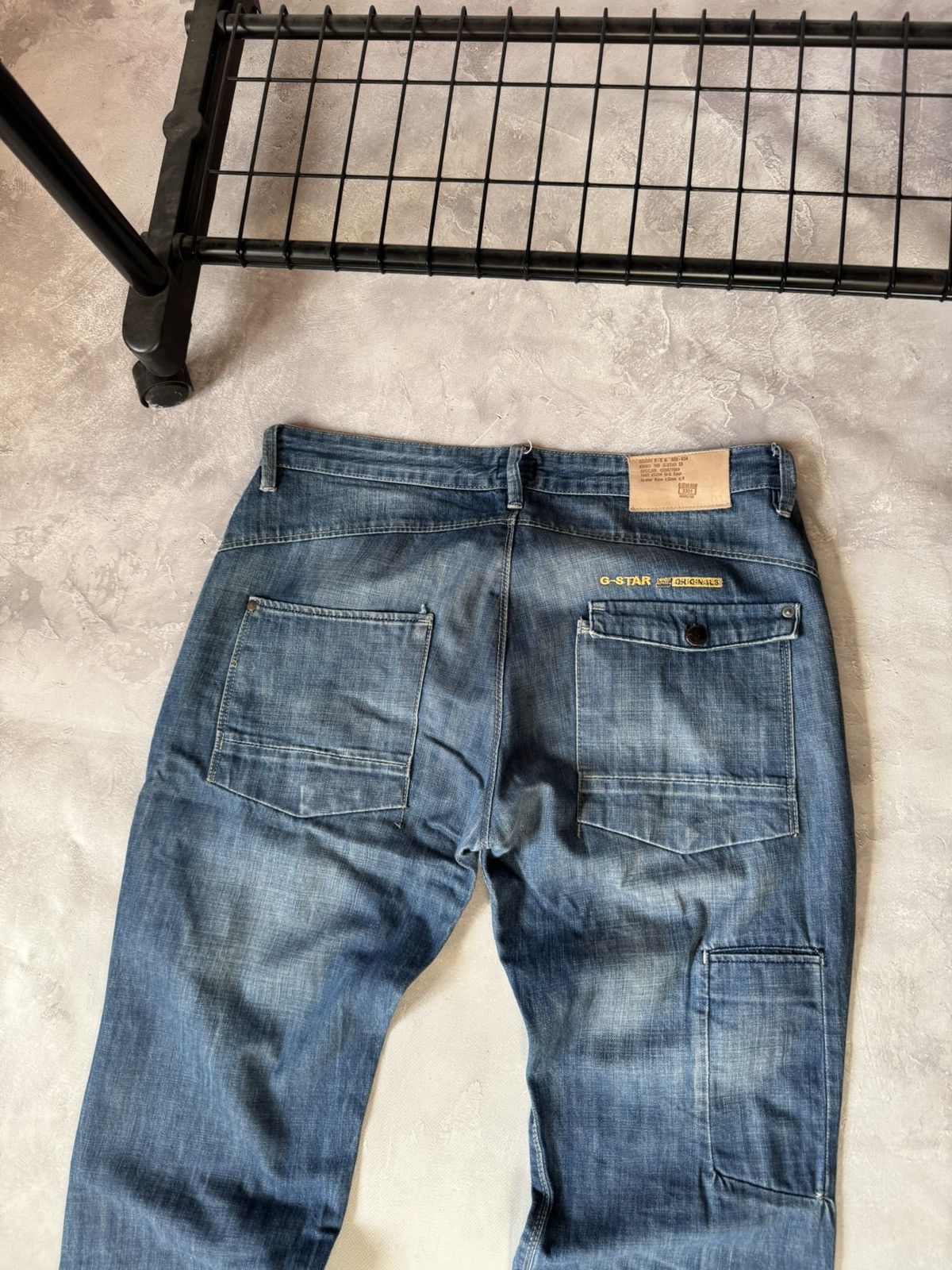 G-Star Vintage G-Star Double Knee Style Baggy Jeans Made in Italy Size US 36 / EU 52 - 3 Thumbnail