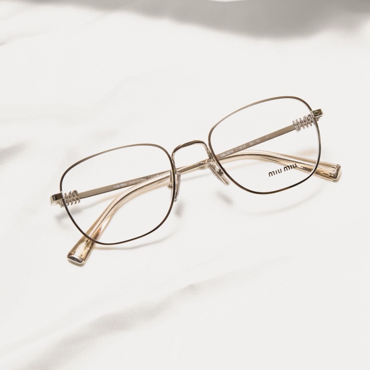 Miu Miu MIU MIU 0MU 50WV 1BC1O1 GLASSES Size ONE SIZE - 6 Thumbnail