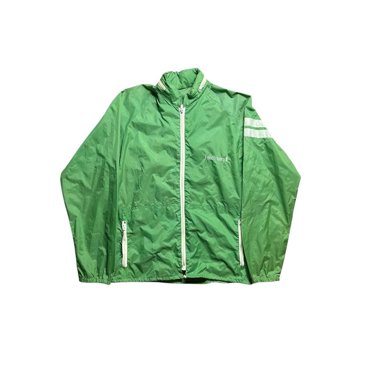 Fred Perry Vintage Fred Perry Nylon Windbreaker Jacket Size M / US 6-8 / IT 42-44 - 1 Thumbnail