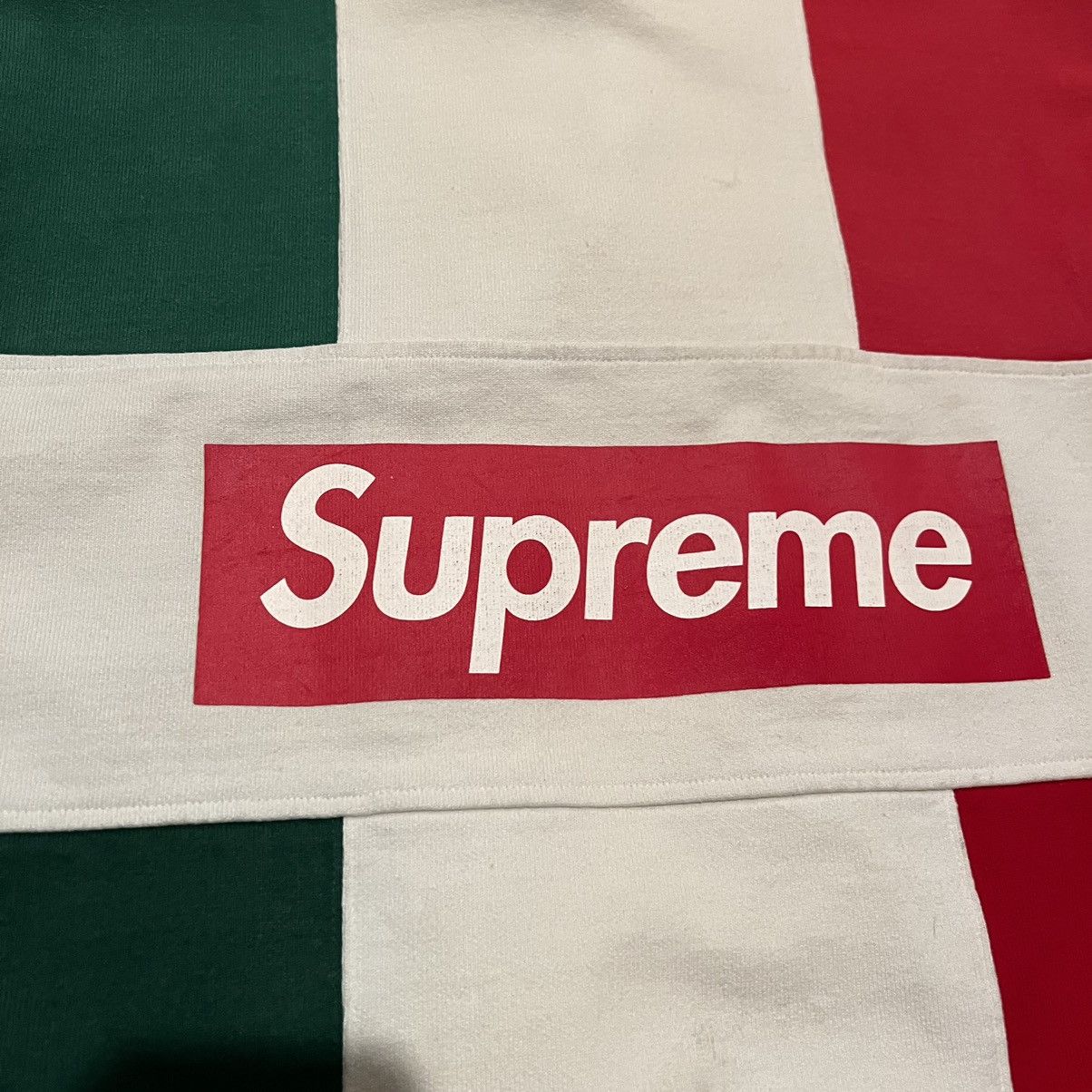 Supreme Supreme Split Box Logo Rugby Top Size US L / EU 52-54 / 3 - 17 Thumbnail