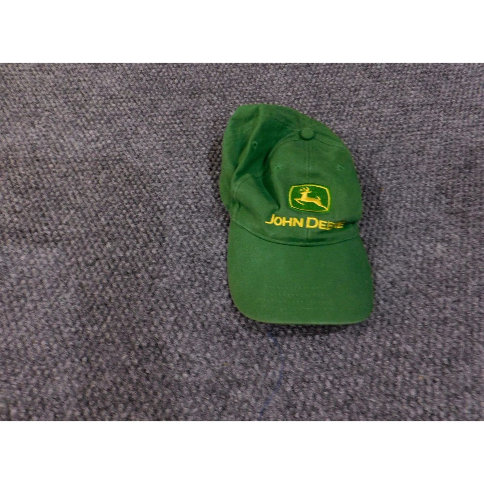 John Deere John Deere Hat Cap Strap Back Green Embroidered Nothing Runs Like A Deere Mens Size ONE SIZE - 3 Thumbnail