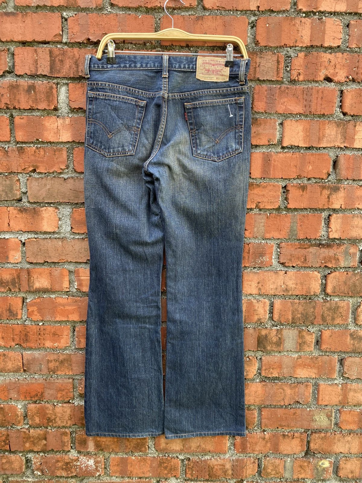 Levi's Vintage Clothing W31x31 levi's 517 flare bell bottom denime Size US 31 - 2 Thumbnail