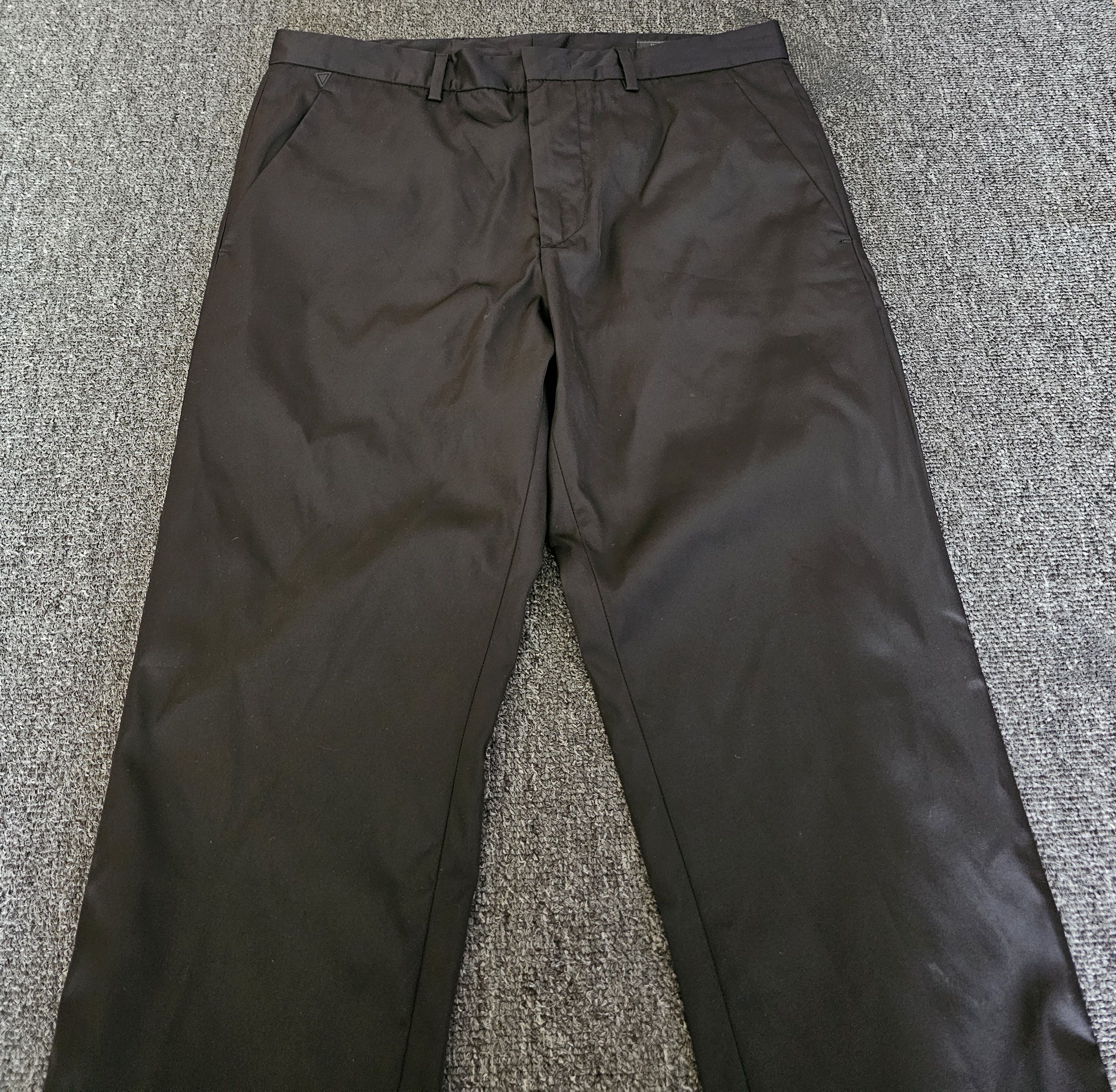 Prada PRADA Black Waterproof Glossy Casual Pants Size 46 Size US 30 / EU 46 - 2 Thumbnail