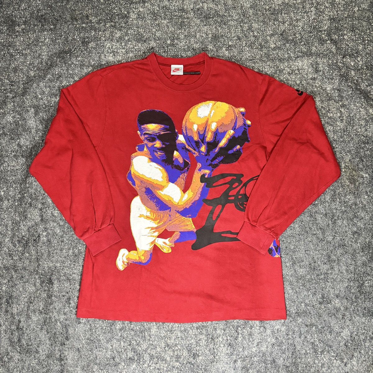 Nike Vintage Nike Alonzo Mouning Size US M / EU 48-50 / 2 - 1 Thumbnail