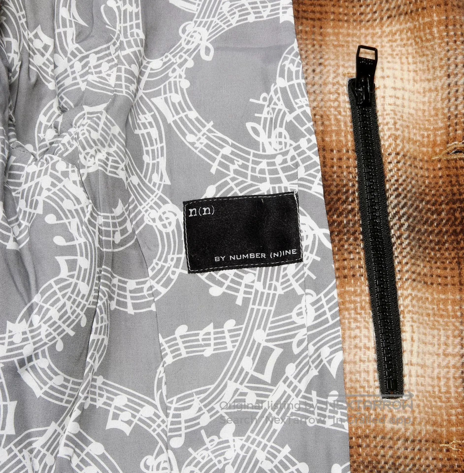 Number (N)ine number(n)ine Plaid Flannel Long Coat. Size US L / EU 52-54 / 3 - 6 Thumbnail