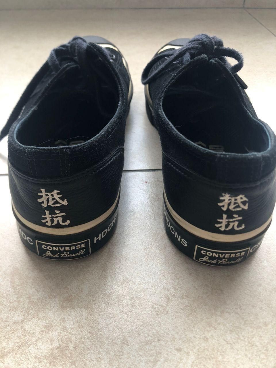 Converse × Neighborhood JACK PURCELL LOW BLACK CONVERSE X NEIGHBORHOOD Size US 9 / EU 42 - 4 Thumbnail