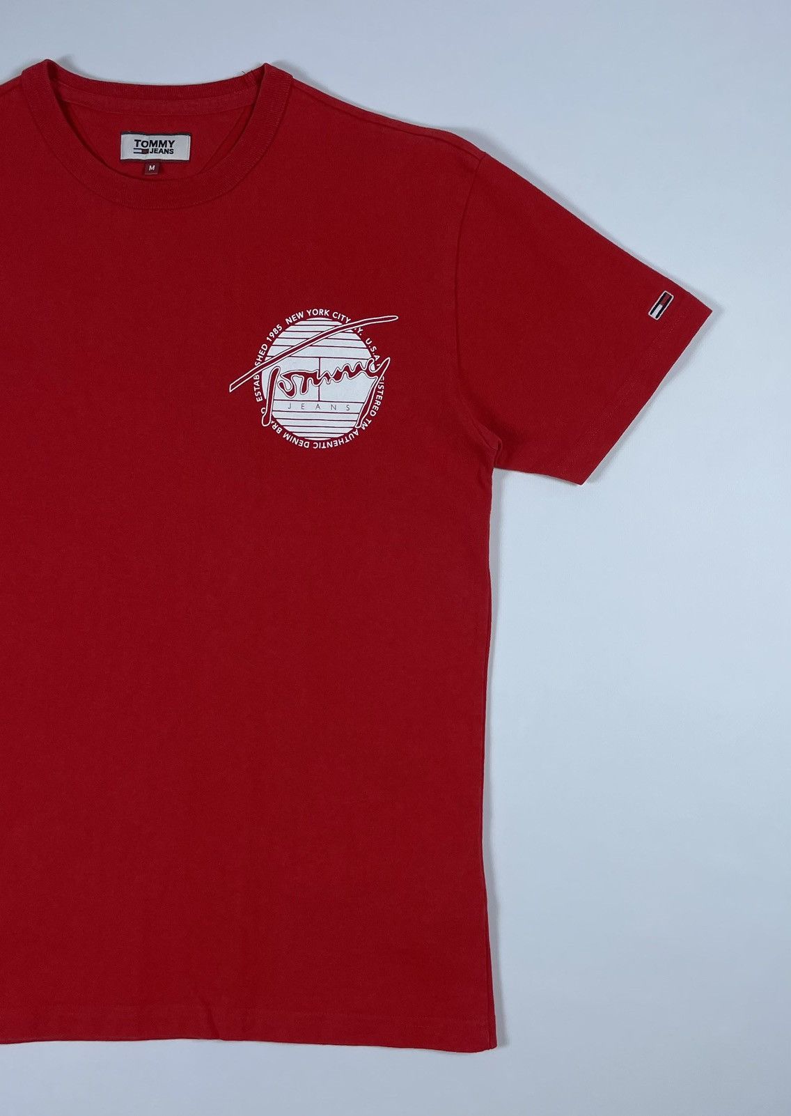 Tommy Hilfiger Tommy Jeans T-shirt Big logo New York City Size US M / EU 48-50 / 2 - 3 Thumbnail