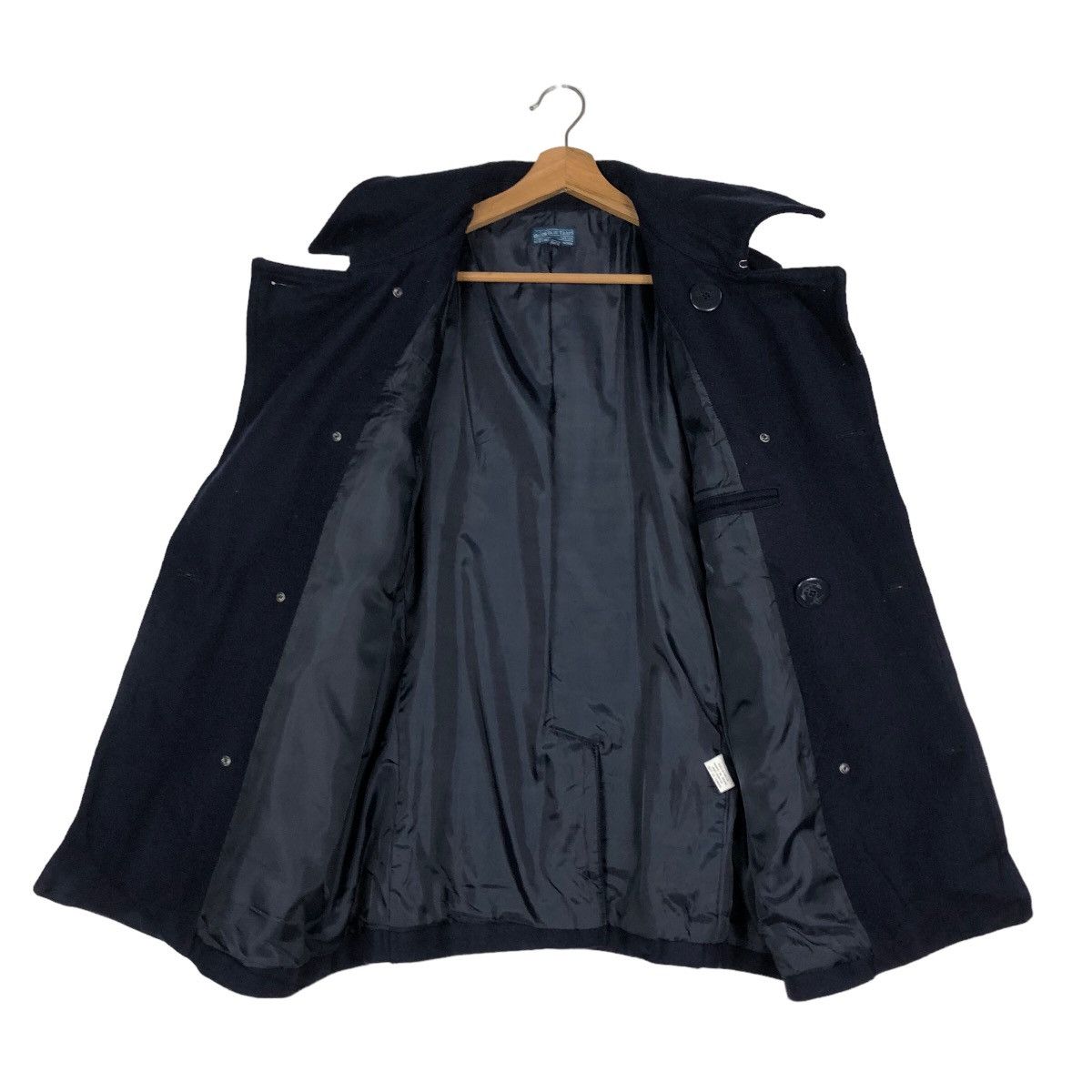 Japanese Brand 🔥Double Collar Biker Jacket Union Blue Traps Issey Miyake Size US XL / EU 56 / 4 - 13 Thumbnail