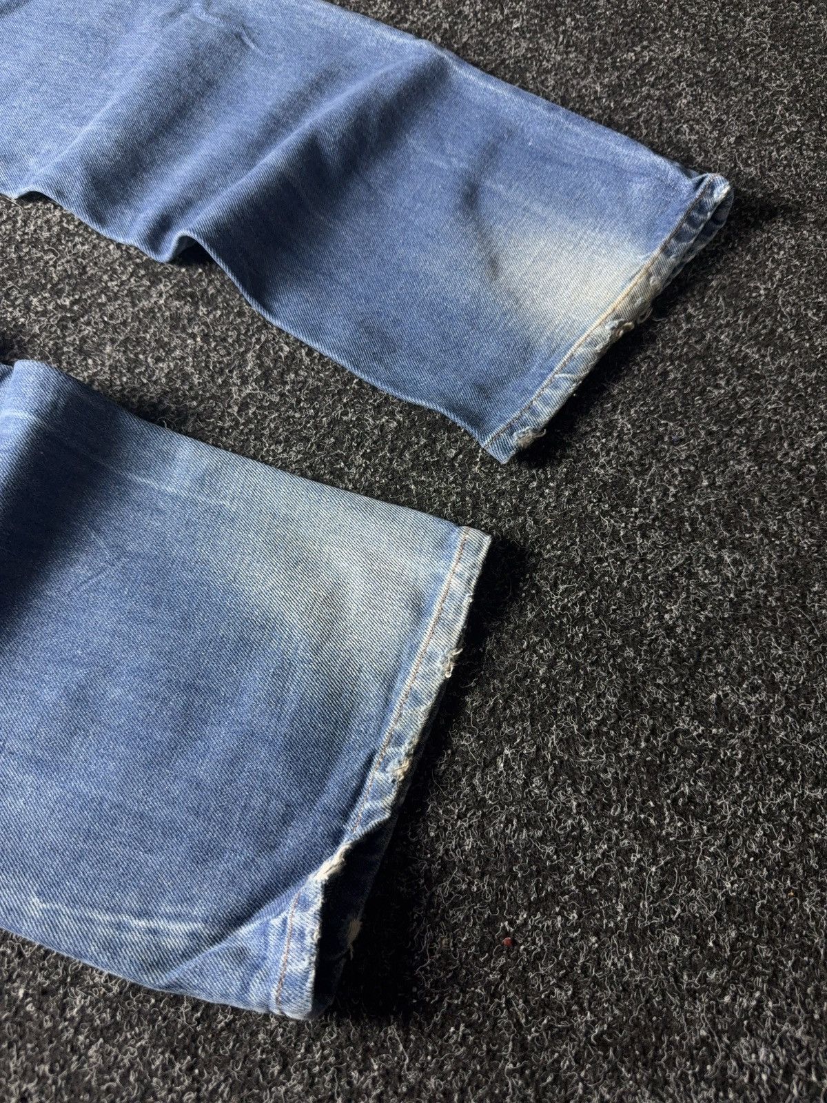 Tommy Hilfiger 00s Y2K Hilfiger Denim Y2K Vintage Faded Straight Jeans Size US 32 / EU 48 - 13 Thumbnail