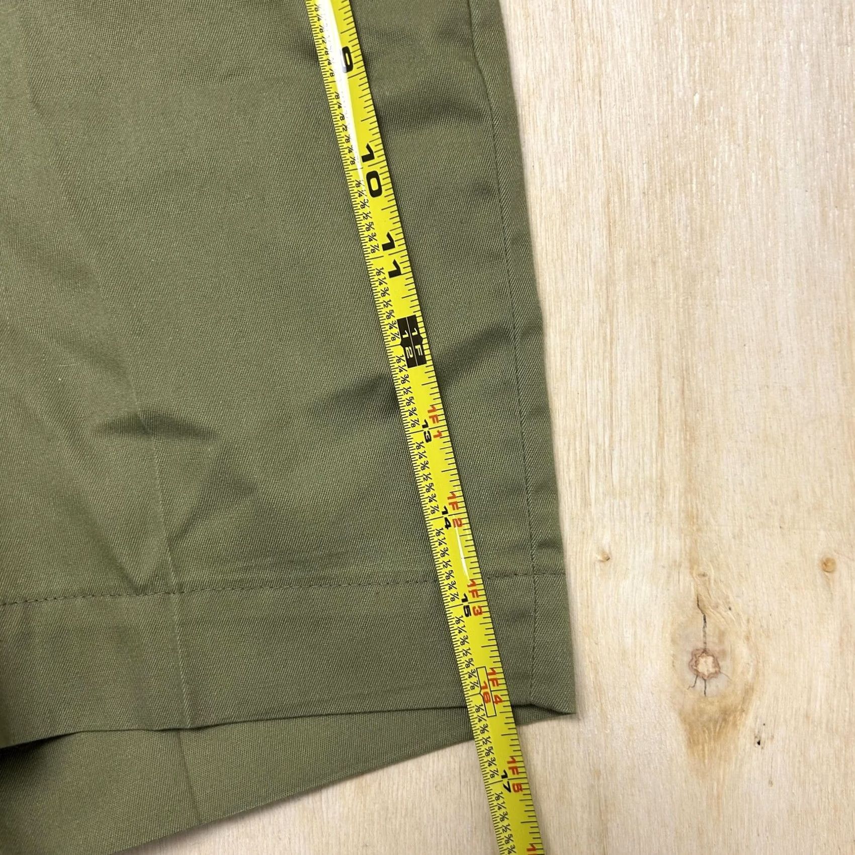 Vintage VINTAGE Boy Scouts of America Shorts Womens 26 Green Twill Zip Fly Casual Wear Slim 9in Inseam Womens Brown Green Size 26" / US 2 / IT 38 - 5 Thumbnail