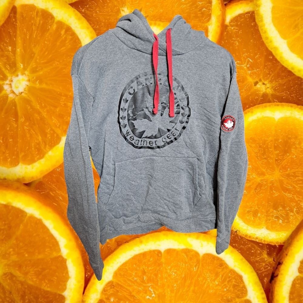 Other Canada Weather Gear Hoodie Pullover Sweatshirt Red Drawstrin Size US L / EU 52-54 / 3 - 2 Thumbnail
