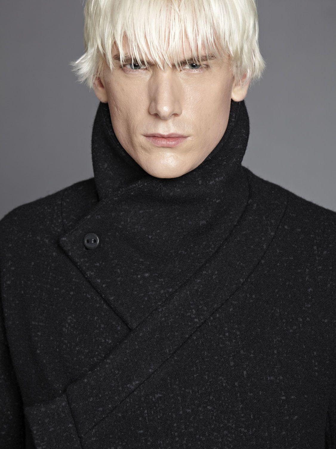 Boris Bidjan Saberi Asymmetrical Wool Jacket / Coat Size US L / EU 52-54 / 3 - 4 Thumbnail