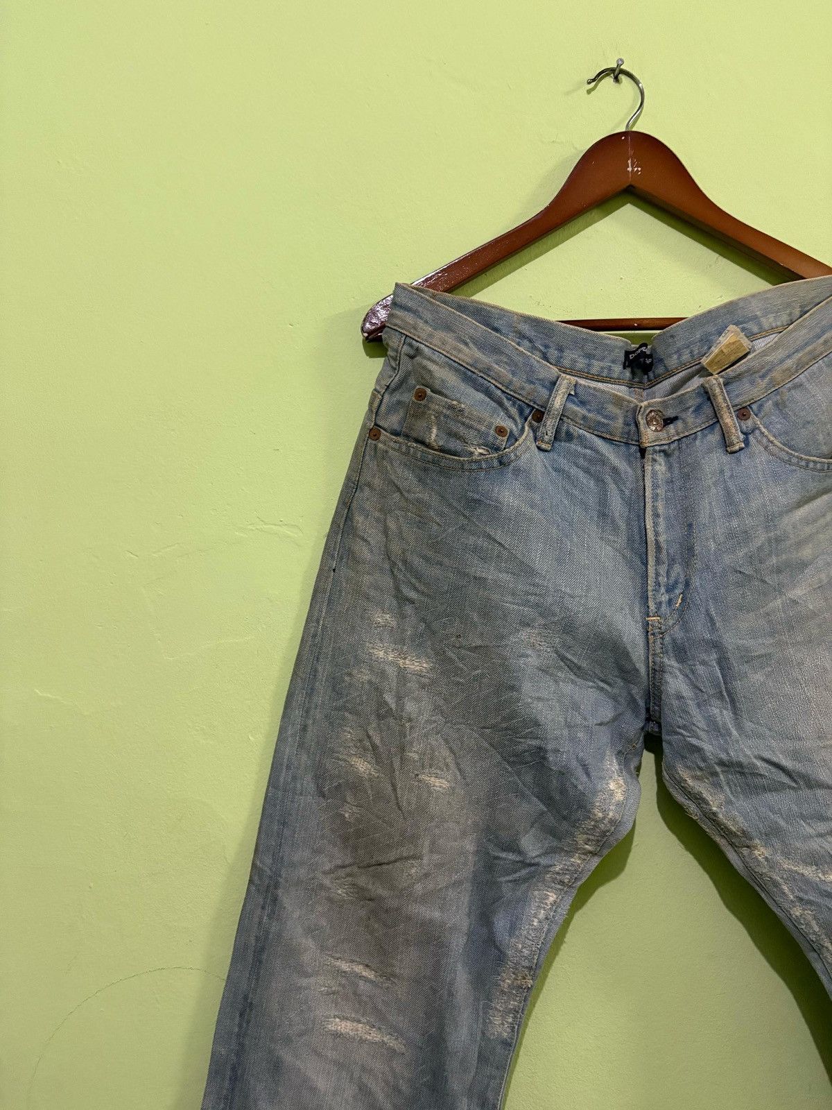 Other Dope Drakkar Distressed Denim pant Size US 33 - 2 Thumbnail