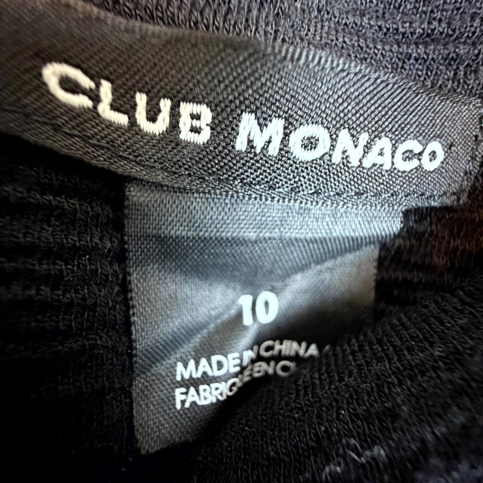 Club Monaco Club Monaco Knit Skirt Womens 10 Black Capsule Office Basics Size 32" / US 10 / IT 46 - 5 Thumbnail