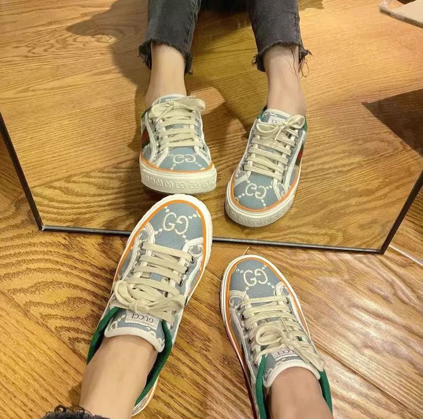 Gucci Gucci Tennis 1977 Light Blue 36 98 Size US 5.5 / IT 35.5 - 6 Thumbnail