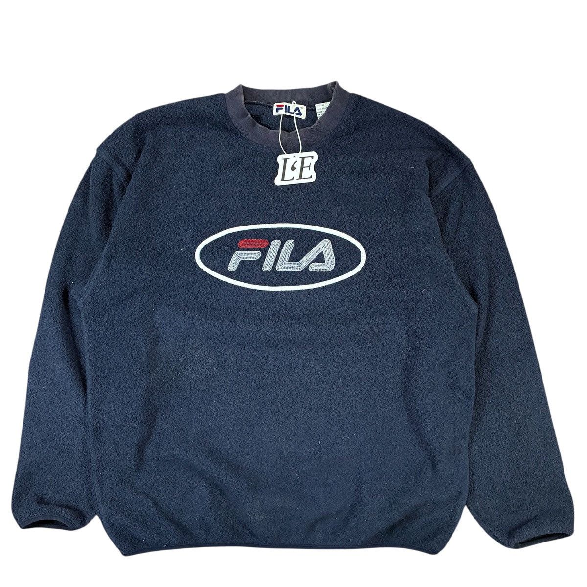 Fila Mens FILA Vintage Fleece Sweatshirt Size M Size US L / EU 52-54 / 3 - 1 Thumbnail