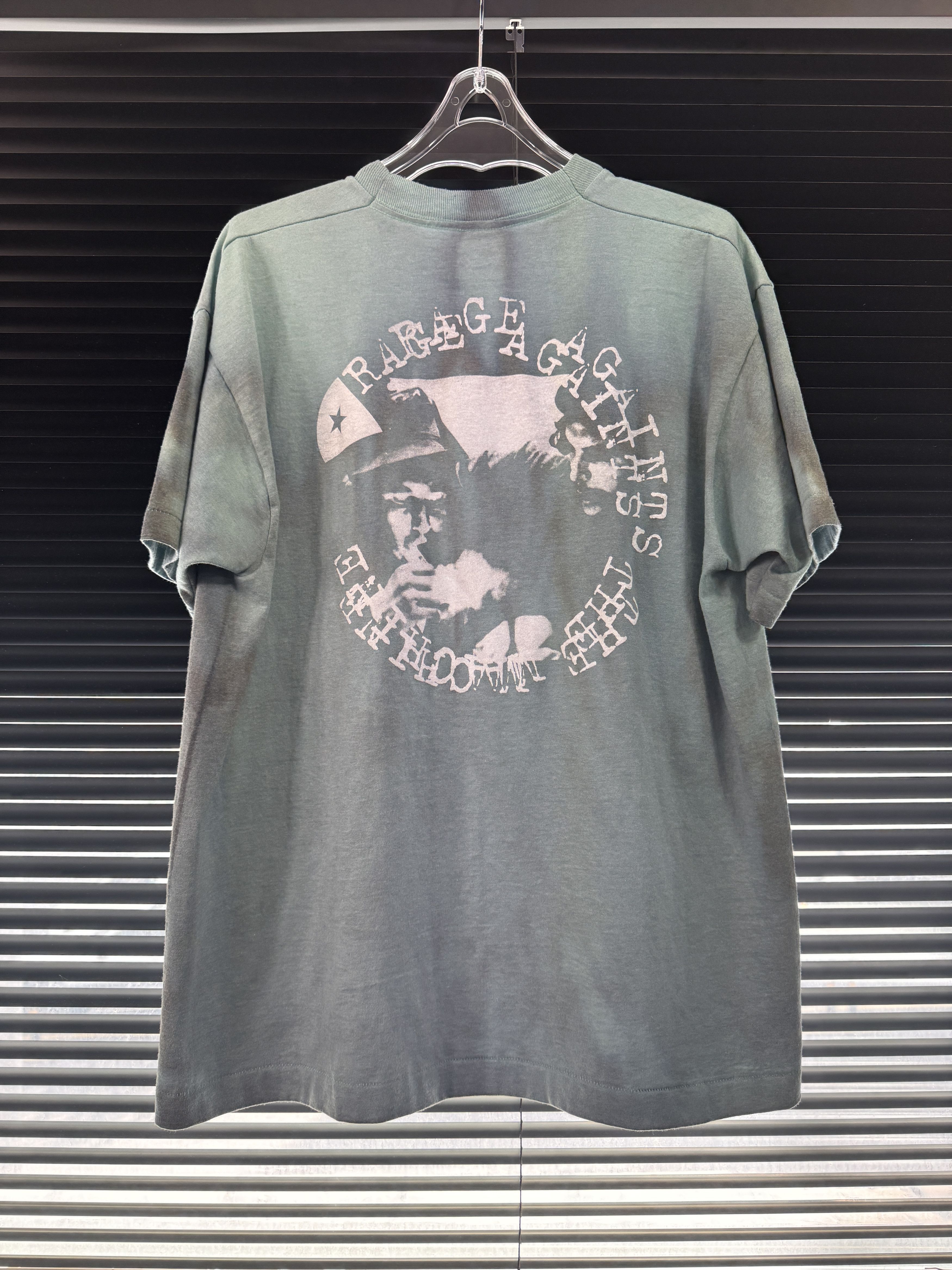 Band Tees Vintage 90s Rage Against The Machine "Bombtrack" Tee shirt Size US XL / EU 56 / 4 - 2 Thumbnail