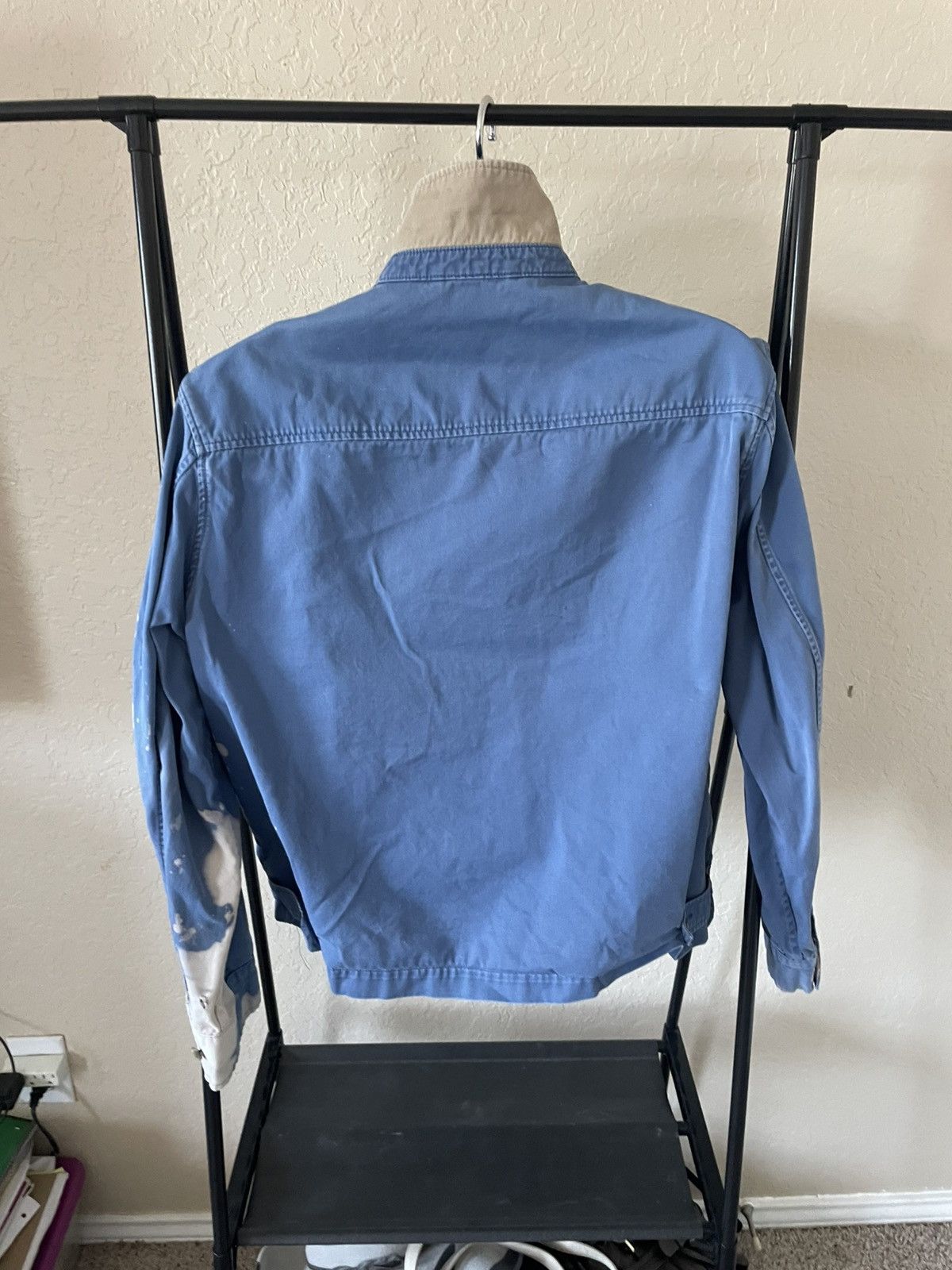 Polo Ralph Lauren Cotton Classic Zippered lightweight jacket (Bleach Blasted) Size US L / EU 52-54 / 3 - 8 Thumbnail
