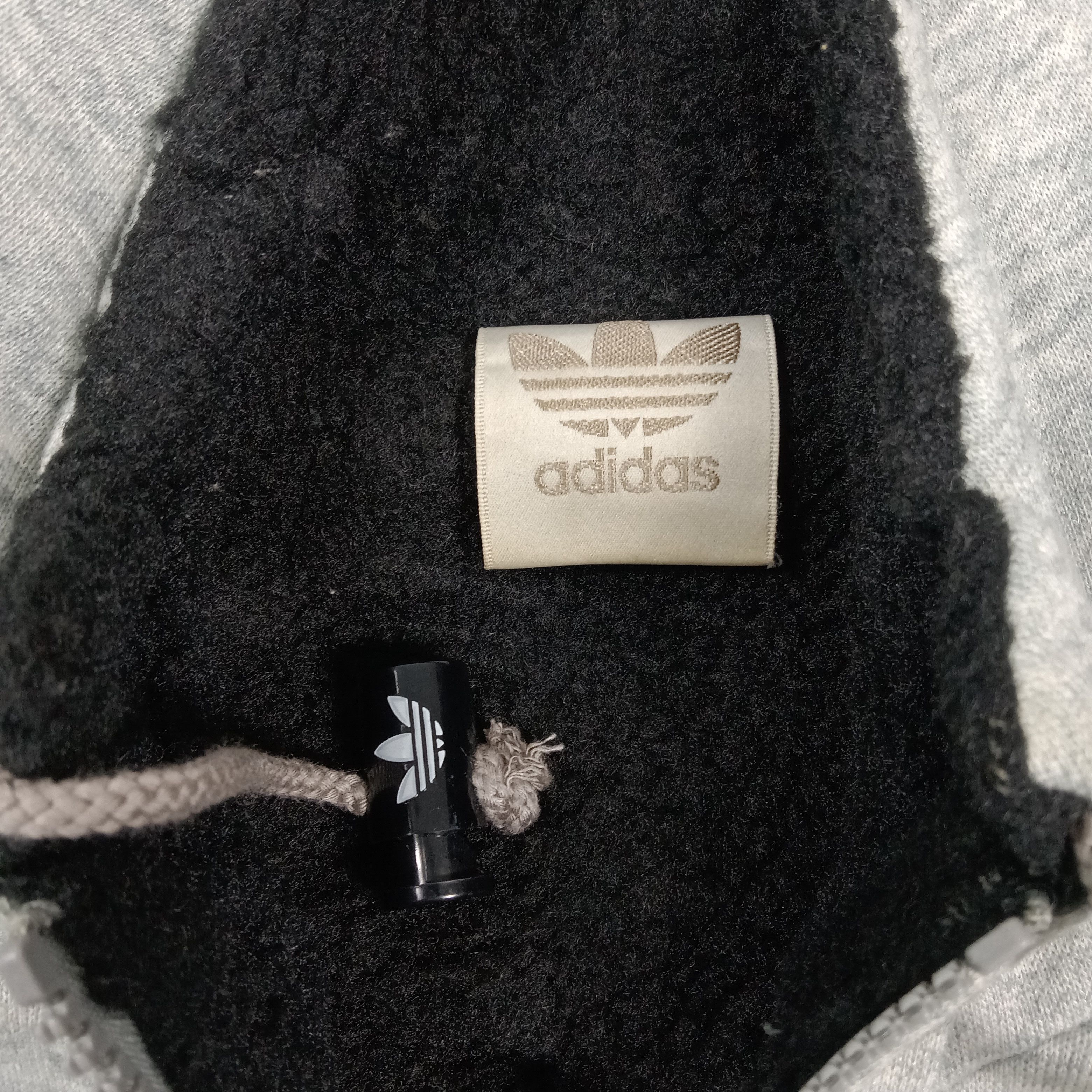 Adidas Rare 90's Adidas Big Logo Hoodie Adidas Zipper C282N9 Size US XL / EU 56 / 4 - 5 Thumbnail