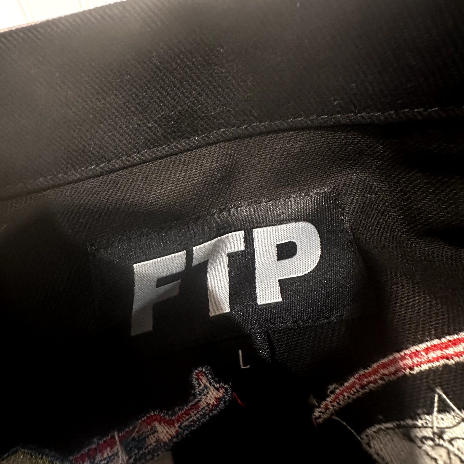 Fuck The Population FTP Raceway Button Up Shirt – Black – Large – Brand New Size US L / EU 52-54 / 3 - 5 Thumbnail