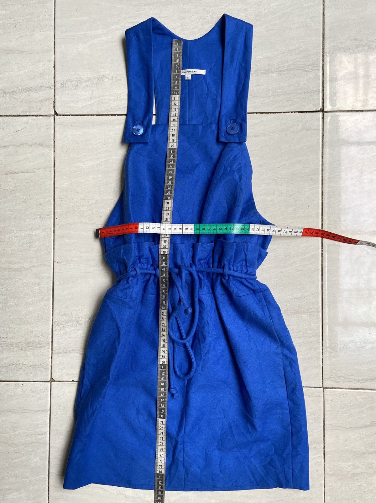 Carven CARVEN Blue Jumpsuit Dress Size 25" / US 0 / IT 36 - 12 Thumbnail