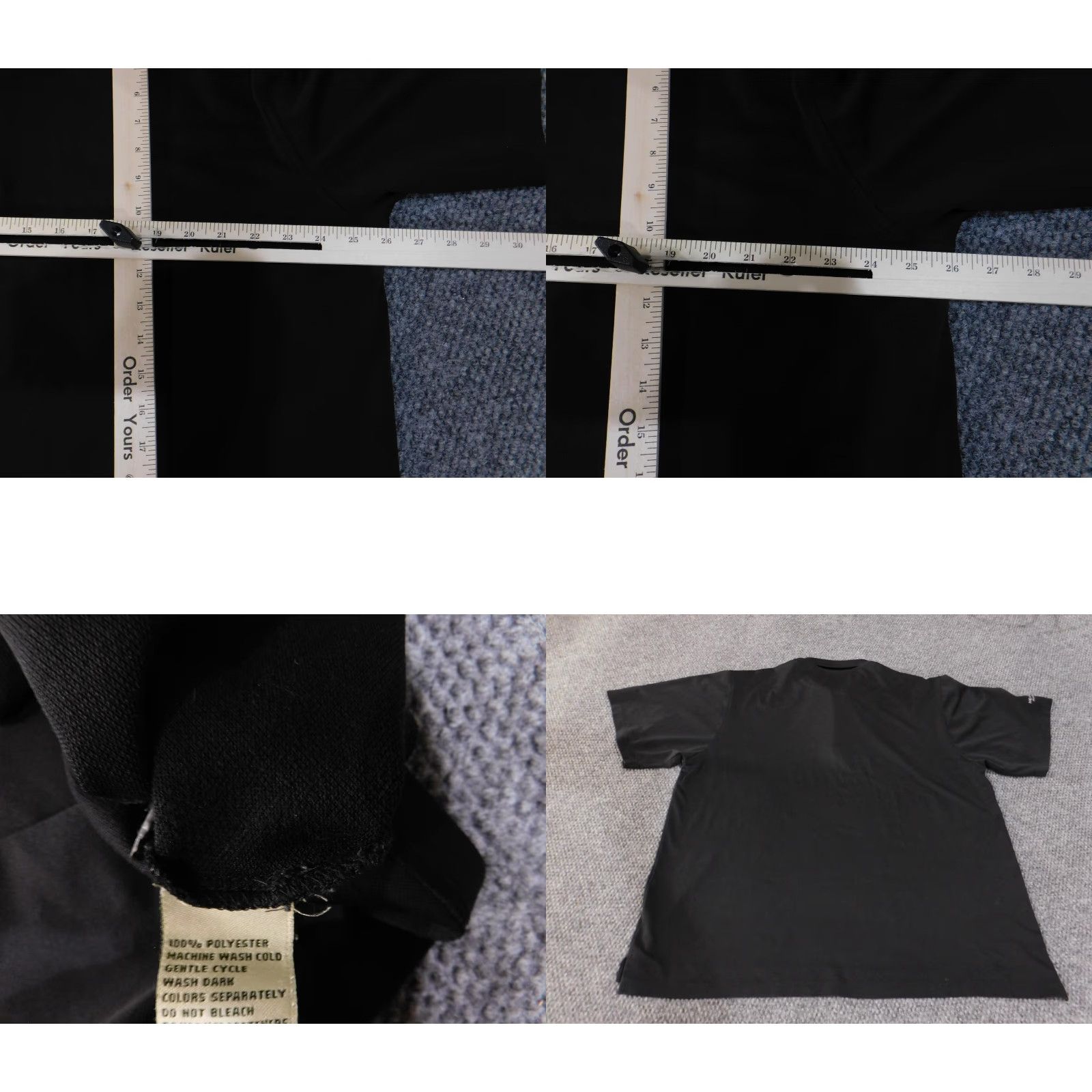 Vintage Donald Ross Polo Shirt Mens XL Black Embroidered Henssler Financial Performance Golf Polo Shirt XL Mens Black Size US XL / EU 56 / 4 - 8 Thumbnail