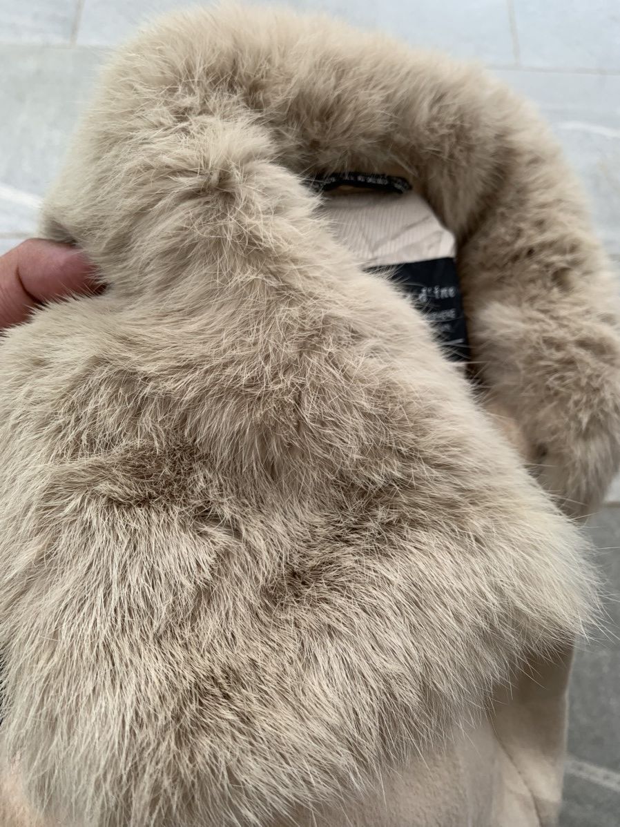 Yohji Yamamoto La Chambre D’ine by Yohji Yamamoto Rabbit Fur Wool Jacket Size XS / US 0-2 / IT 36-38 - 20 Thumbnail
