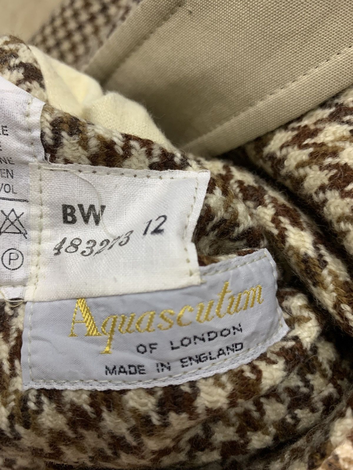 Aquascutum 🔥VTG AQUASCUTUM REVERSIBLE TRENCH COATS WOOL Size M / US 6-8 / IT 42-44 - 13 Thumbnail