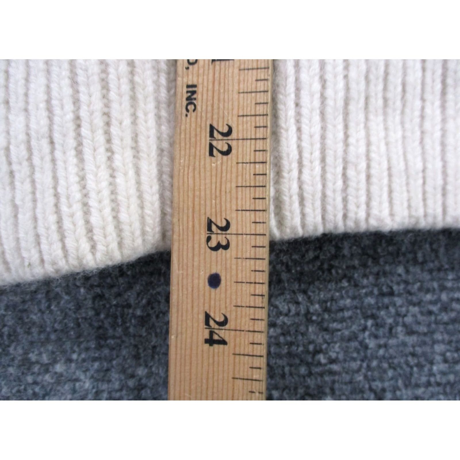 Ralph Lauren Lauren Ralph Lauren Jacket Womens S Wool Cashmere Blend Cable Knit Sweater Size S / US 4 / IT 40 - 4 Thumbnail