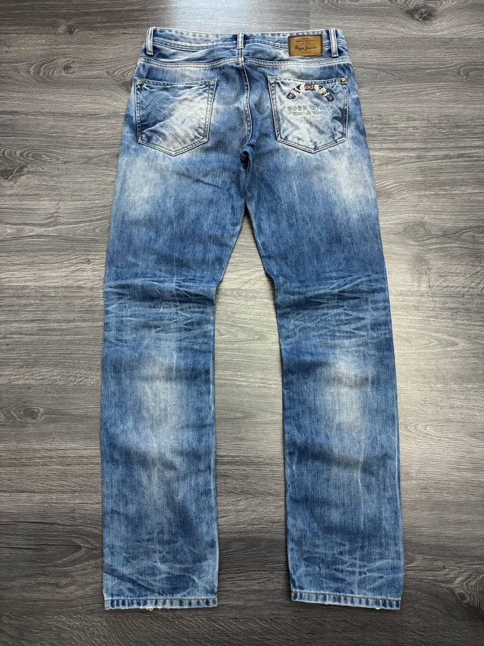Pepe Jeans Pepe Jeans London Mens Light Blue Jeans Size US 32 / EU 48 - 2 Thumbnail