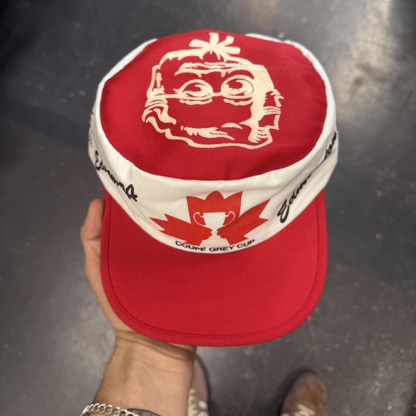 Vintage 1984 Edmonton CFL KFC Hat Size ONE SIZE - 1 Thumbnail