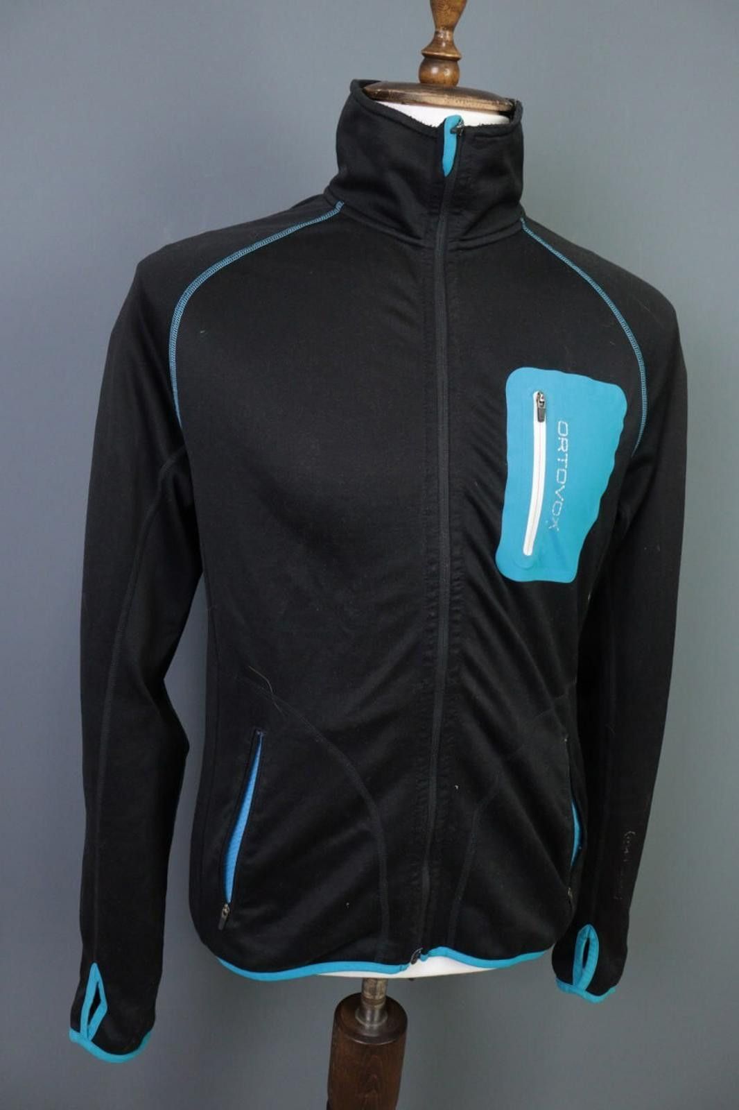 ORTOVOX Ortovox Black Merino Lightweight Top Base Layer Size M Size US M / EU 48-50 / 2 - 4 Thumbnail
