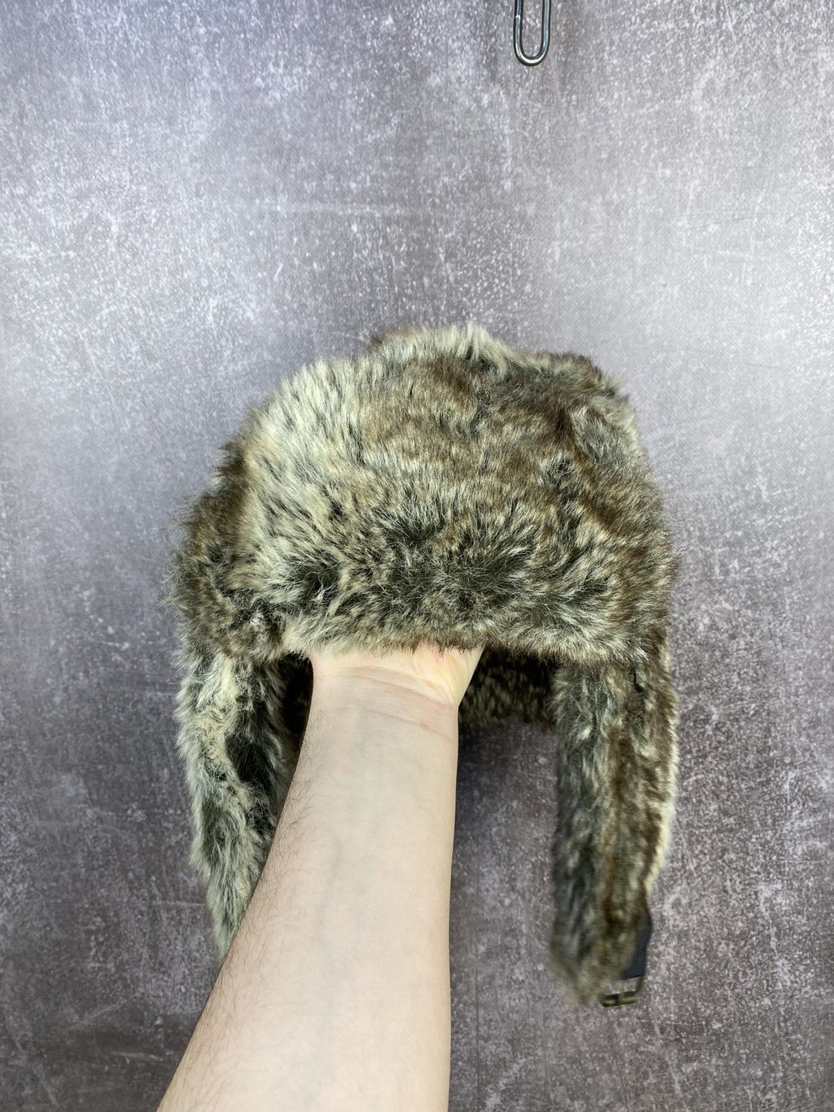 Vintage Vintage Fur Ushanka Beanie Mohair Trapper Hat VTg Size ONE SIZE - 3 Thumbnail