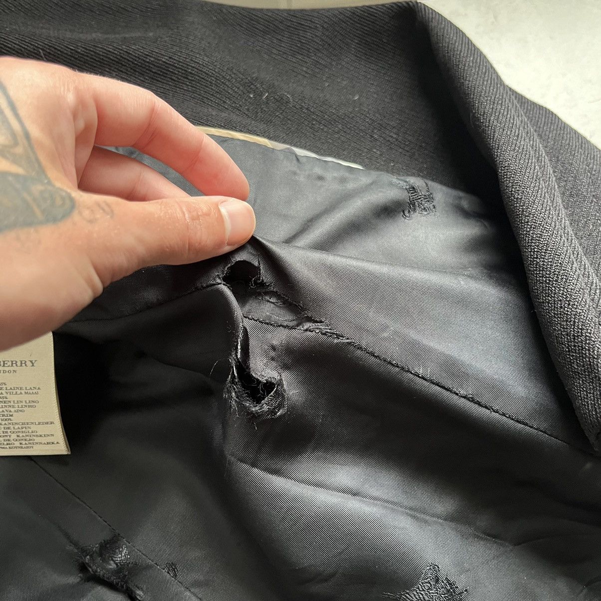Burberry Vintage Burberry Duffer Coat Black Size UK 12 Size M / US 6-8 / IT 42-44 - 7 Thumbnail