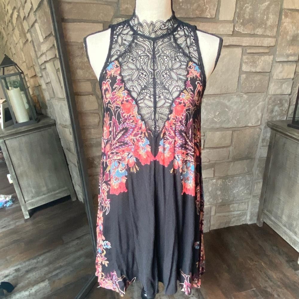 Designer Free People Slip Dress Size XS / US 0-2 / IT 36-38 - 3 Thumbnail