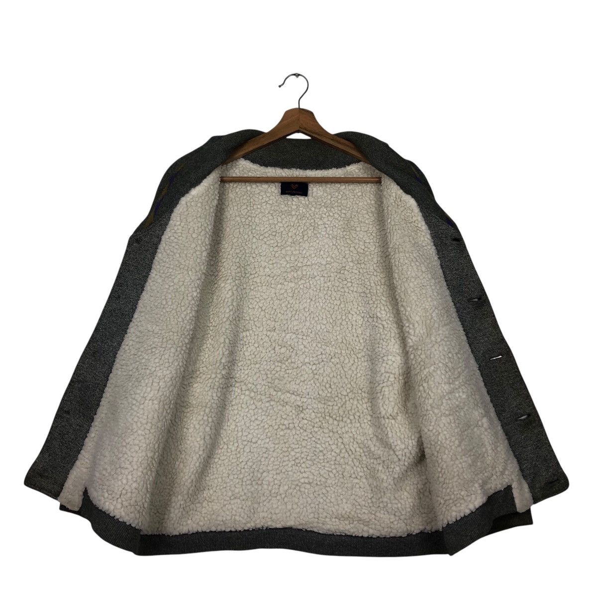 Japanese Brand × Vintage 📌Vintage Chore Blanket Jacket Mario Valentino Issey Miyake Size US M / EU 48-50 / 2 - 14 Thumbnail