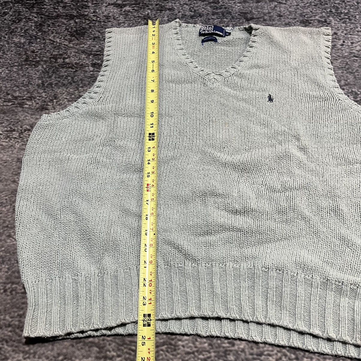 Polo Ralph Lauren Vintage Polo Ralph Lauren Small Pony Blue Cotton Vest XXL Size US XXL / EU 58 / 5 - 10 Thumbnail