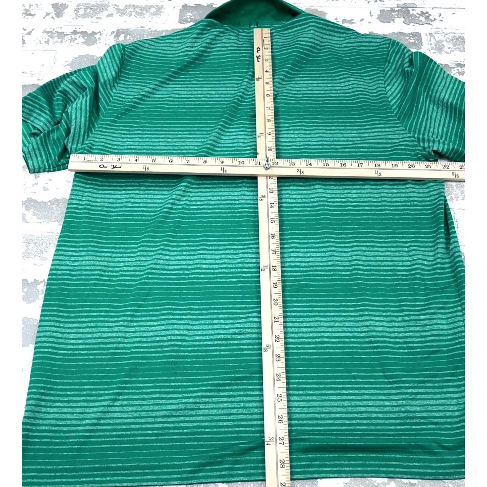 Nike Nike Polo Shirt Men XL Green Striped Dri-Fit Tour Performance Golf Casual Activewear Logo Shirt Size US XL / EU 56 / 4 - 7 Thumbnail