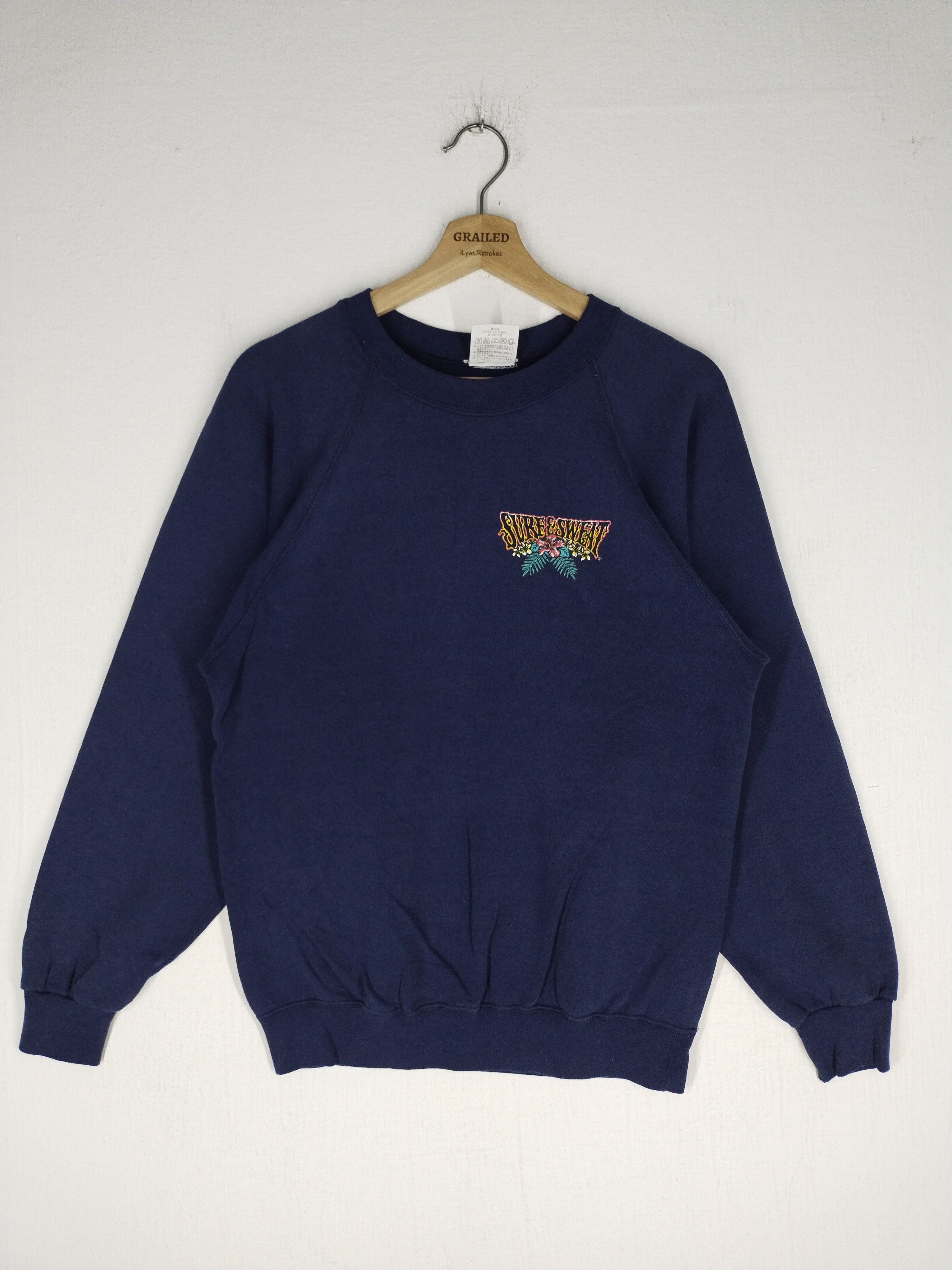 Sun Surf × Vintage 1994 Vtg 90's Surf and Sweat The Sport of Rings Sweatshirt Size US M / EU 48-50 / 2 - 5 Thumbnail