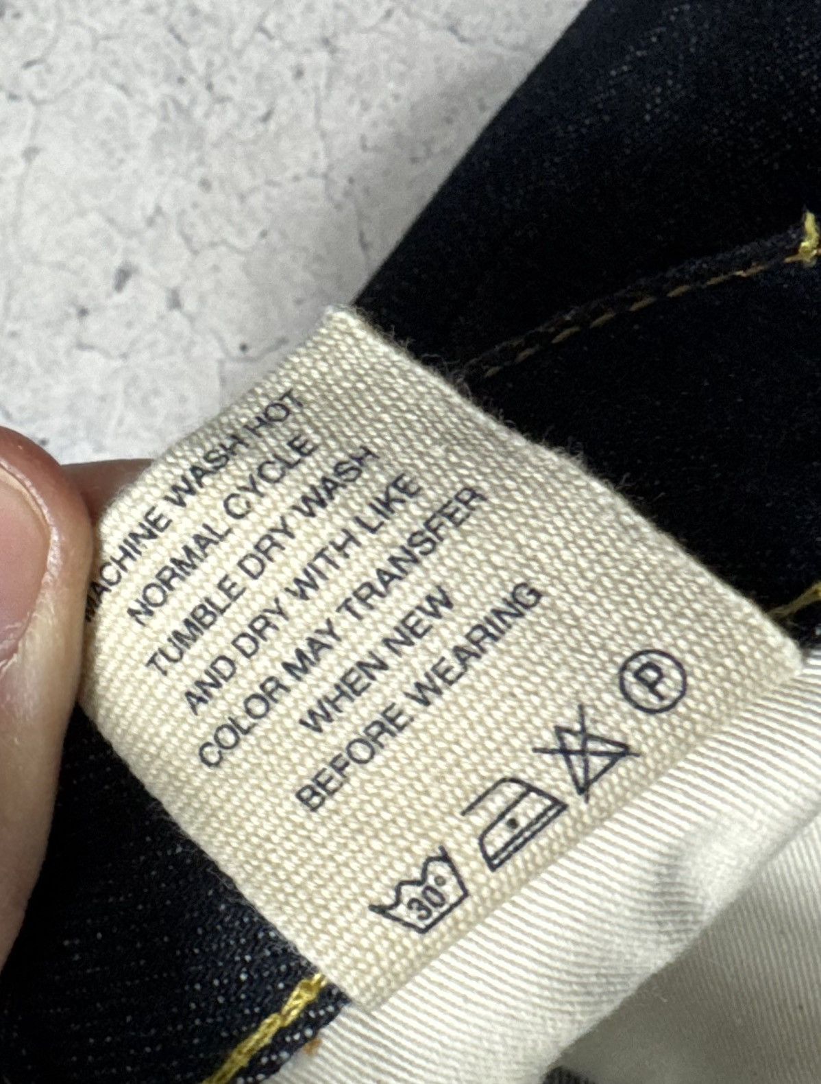 Evisu Evisu Denim Jeans Big Logo Vintage Size 31 Size US 31 - 6 Thumbnail