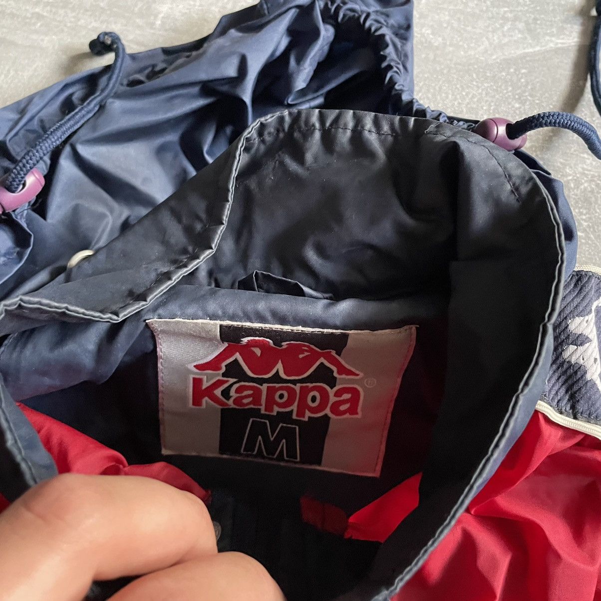 Kappa Vintage Kappa Juventus Jacket 90s anorak old jersey Size US M / EU 48-50 / 2 - 7 Thumbnail